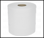 Sealey WHT150 Paper Roll White 2-Ply Embossed 150m Pack of 6