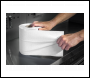 Sealey WHT60 2-Ply Embossed White Paper Roll 60m - Pack of 6