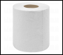 Sealey WHT60 2-Ply Embossed White Paper Roll 60m - Pack of 6