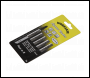 Sealey WJT101B Worksafe® Jigsaw Blade for Wood & Plastics 75mm 10tpi - Pack of 5