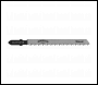Sealey WJT101B Jigsaw Blade Wood & Plastics 75mm 10tpi - Pack of 5