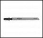 Sealey WJT101BR Jigsaw Blade Wood & Plastics 75mm 10tpi - Pack of 5