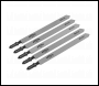 Sealey WJT318A Jigsaw Blade Metal 105mm 21tpi - Pack of 5
