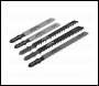Sealey WJTASS Assorted Jigsaw Blades - Pack of 5