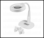 Sealey WL53/8D Dimmable Dual Mounting Magnifying Worklight 45 SMD LED 230V