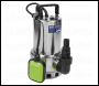 Sealey WPS225A Submersible Stainless Water Pump Automatic Dirty Water 225L/min 230V