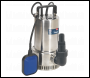 Sealey WPS250A Submersible Stainless Water Pump Automatic 250L/min 230V