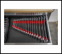 Sealey WR02 Premier Magnetic Sharks Teeth Spanner Rack 2pc