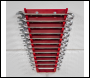 Sealey WR04 Premier Spanner Rack Capacity 12 Spanners
