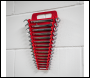 Sealey WR08 Premier Spanner Rack Capacity 15 Spanners