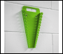 Sealey WR08HV Premier Spanner Rack Capacity 15 Spanners - Hi-Vis Green