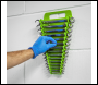 Sealey WR08HV Premier Spanner Rack Capacity 15 Spanners - Hi-Vis Green