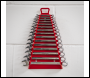 Sealey WR09 Reverse Spanner Rack Capacity 15 Spanners