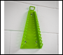 Sealey WR09HV Premier Reverse Spanner Rack Capacity 15 Spanners - Hi-Vis Green