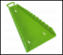 Sealey WR09HV Premier Reverse Spanner Rack Capacity 15 Spanners - Hi-Vis Green