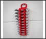 Sealey WR10 Premier Spanner Rack Capacity 10 Stubby Spanners