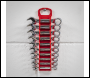 Sealey WR10 Premier Spanner Rack Capacity 10 Stubby Spanners