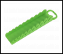 Sealey WR10HV Spanner Rack Capacity 10 Stubby Spanners - Hi-Vis Green