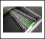 Sealey WR11HV Premier Reversible Spanner Rack 16pc - Hi-Vis Green