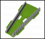 Sealey WR11HV Premier Reversible Spanner Rack 16pc - Hi-Vis Green