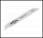 Sealey WRS3018/150 Worksafe® Reciprocating Saw Blade 150mm 10tpi - Pack of 5