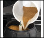 Sealey WS12.5KG Walnut Shell Blast Media - Size 16/30 - 12.5kg Tub