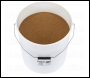Sealey WS12.5KG Walnut Shell Blast Media - Size 16/30 - 12.5kg Tub