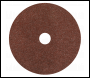 Sealey WSD4524 Worksafe® 115mm Fibre Backed Sanding Disc 24Grit - Pack of 25