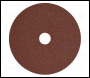 Sealey WSD4540 Worksafe® 115mm Fibre Backed Sanding Disc 40Grit - Pack of 25