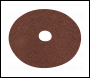 Sealey WSD524 Fibre Backed Disc Ø125mm - 24Grit Pack of 25