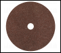 Sealey WSD724 Worksafe® 175mm Fibre Backed Sanding Disc 24Grit - Pack of 25