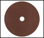 Sealey WSD780 Worksafe® 175mm Fibre Backed Sanding Disc 80Grit - Pack of 25