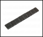 Sealey WWSA510B Wheel Weight 5 & 10g Adhesive Zinc Plated Steel Black Strip of 8 (4 x Each Weight) Pack of 50