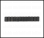 Sealey WWSA5B Black Steel Adhesive Wheel Weight 5g Strip of 12 - Pack of 50