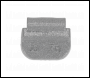 Sealey WWSH10 Wheel Weight 10g Hammer-On Zinc for Steel Wheels Pack of 100