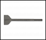 Sealey X4WC Worksafe® SDS MAX Wide Cranked Chisel 75 x 300mm