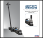 Sealey YAJ15-30LE Viking Long Reach/Low Profile Air Operated Telescopic Jack 15-30 Tonne