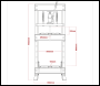 Sealey YK20ECF Hydraulic Floor Type Press 20 Tonne