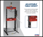 Sealey YK20FAH Air/Hydraulic Floor Type Press 20 Tonne