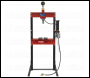 Sealey YK20FAH Air/Hydraulic Floor Type Press 20 Tonne