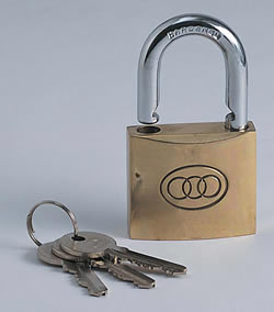 50mm Economy Brass Padlock