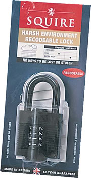 Squire Combination Padlock No.CP1 (45mm)