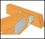 Simpsons Strong-Tie Face Fix Girder Truss Hanger (per 10) - SDS Installation - HGUQ