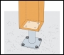 Simpsons Strong-Tie Elevated Post Base With 100mm Stand Off - PPA