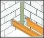 Simpsons Strong-Tie Skewed Masonry Hanger - RHMSK