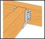 Simpsons Strong-Tie Width Adjustable Face Fix Joist Hanger (per 25) - SDE