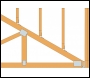 Simpsons Strong-Tie Valley Truss Clip - VTCR- Box Qty 100