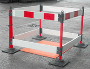 JSP Champion Pre-Assembled Chapter 8 Barrier System - 2.0 Metre (Code KAC073-200-600)