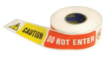 'Caution Do Not Enter' Warning Tape (75mm x 250m)