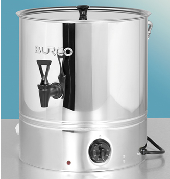 Electric Tea Urn with Temperature Control. 30 Litre/6 Gallons (240 Volt Only)